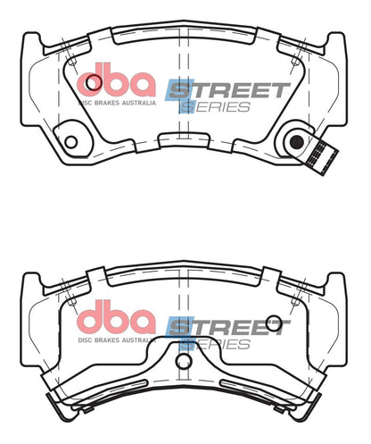 DBA Brake Pads Street Series Ceramic | Front Axle — BP OPREMA I SERVIS d.o.o.