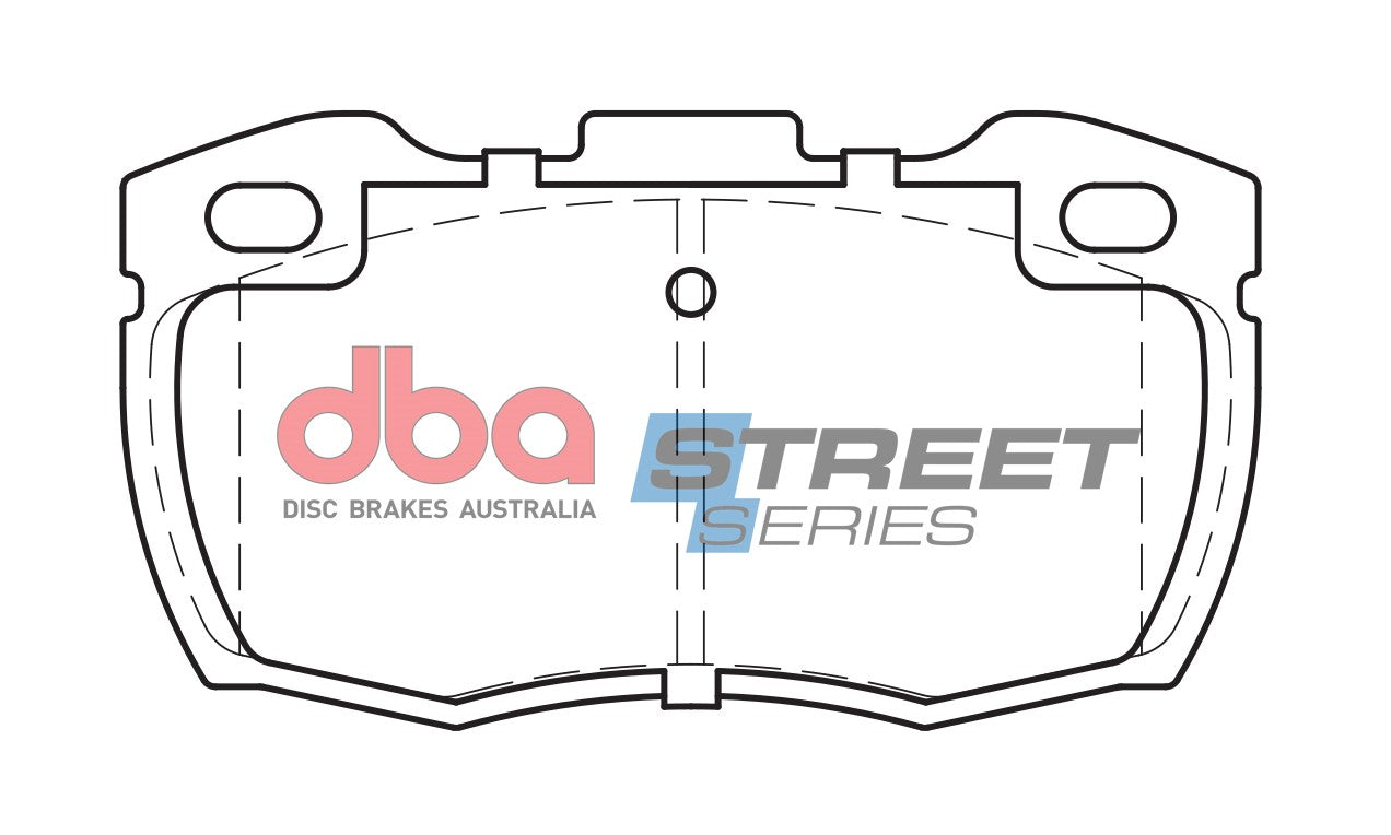 DBA Brake Pads Street Series Semi-metallic | Front Axle — BP OPREMA I SERVIS d.o.o.