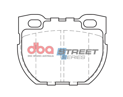DBA Brake Pads Street Series Semi-metallic | Rear Axle — BP OPREMA I SERVIS d.o.o.
