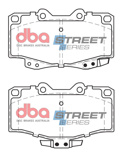 DBA Brake Pads Street Series Ceramic | Front Axle — BP OPREMA I SERVIS d.o.o.