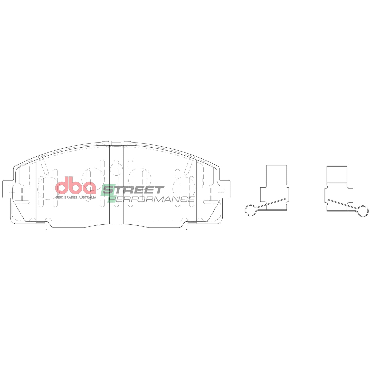 DBA Brake Pads Street Performance | Front Axle — BP OPREMA I SERVIS d.o.o.
