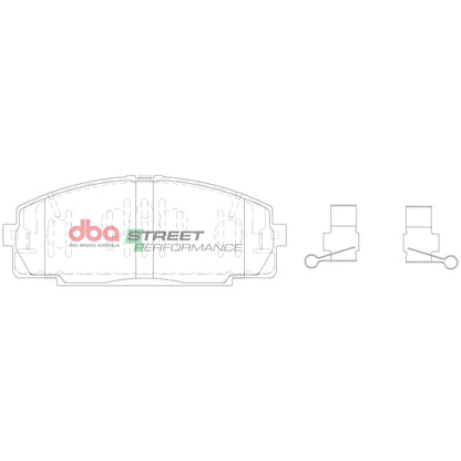 DBA Brake Pads Street Performance | Front Axle — BP OPREMA I SERVIS d.o.o.