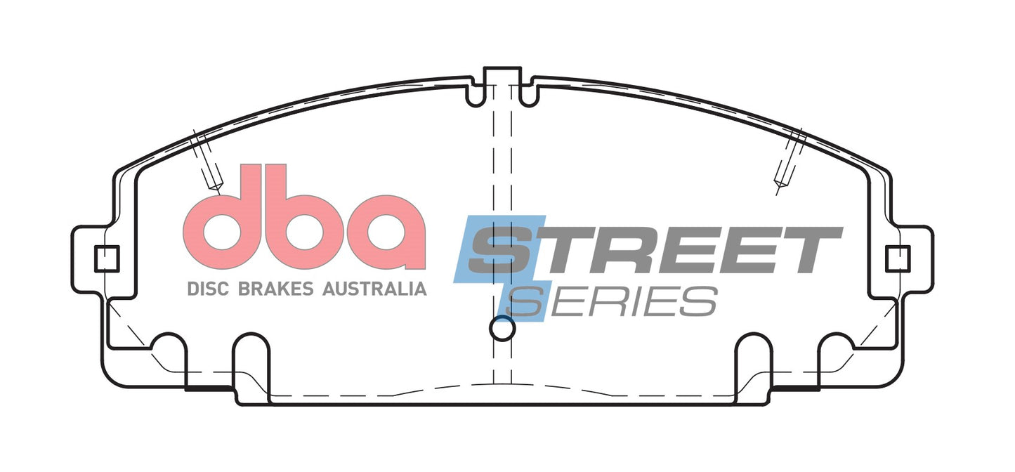 DBA Brake Pads Street Series Ceramic | Front Axle — BP OPREMA I SERVIS d.o.o.