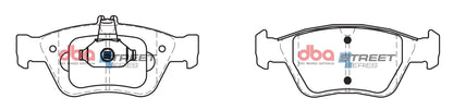 DBA Brake Pads Street Series Ceramic | Front Axle — BP OPREMA I SERVIS d.o.o.