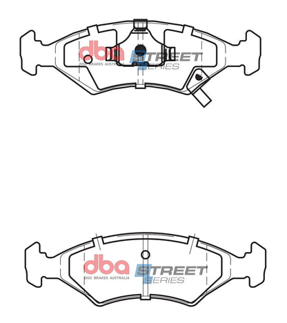 DBA Brake Pads Street Series Ceramic | Front Axle — BP OPREMA I SERVIS d.o.o.