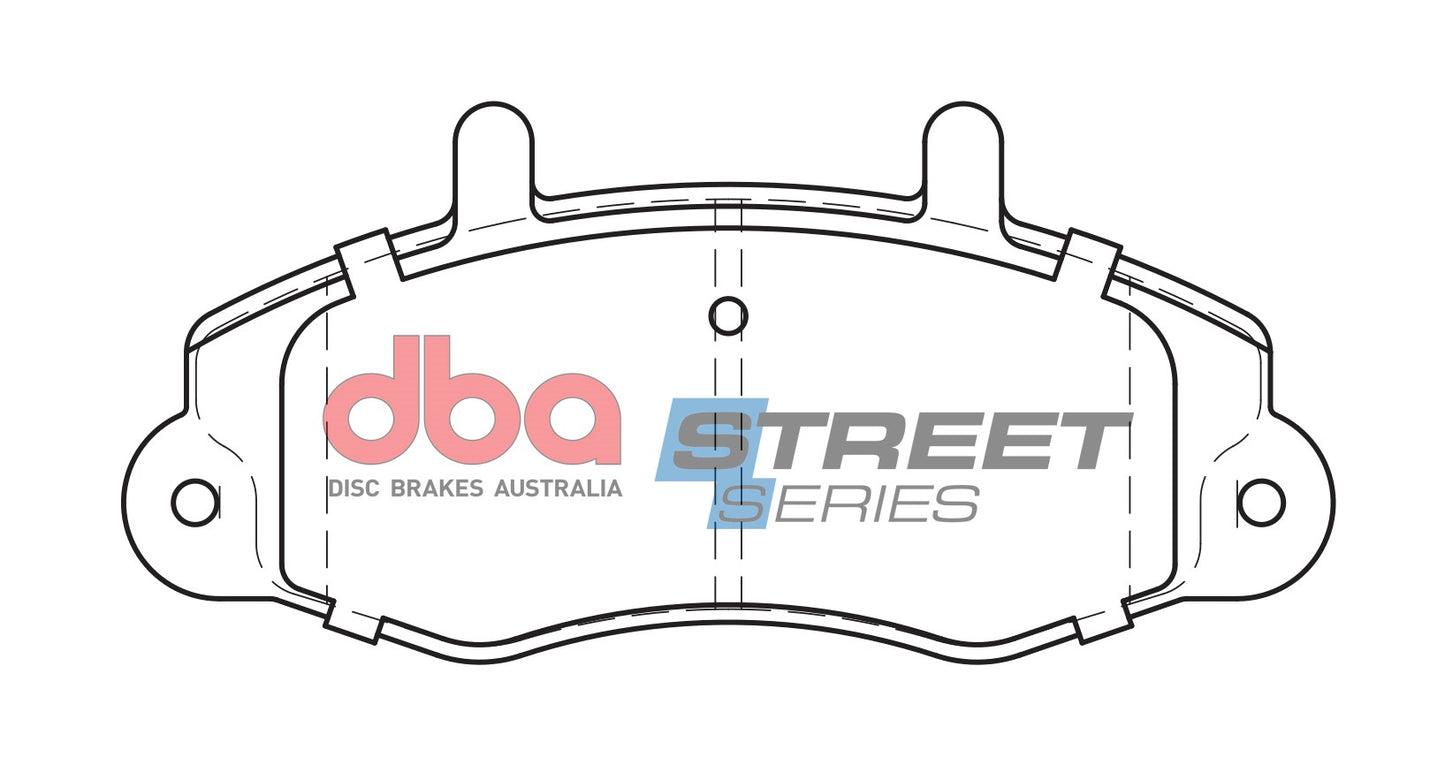 DBA Brake Pads Street Series Semi-metallic | Front Axle — BP OPREMA I SERVIS d.o.o.