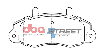 DBA Brake Pads Street Series Semi-metallic | Front Axle — BP OPREMA I SERVIS d.o.o.