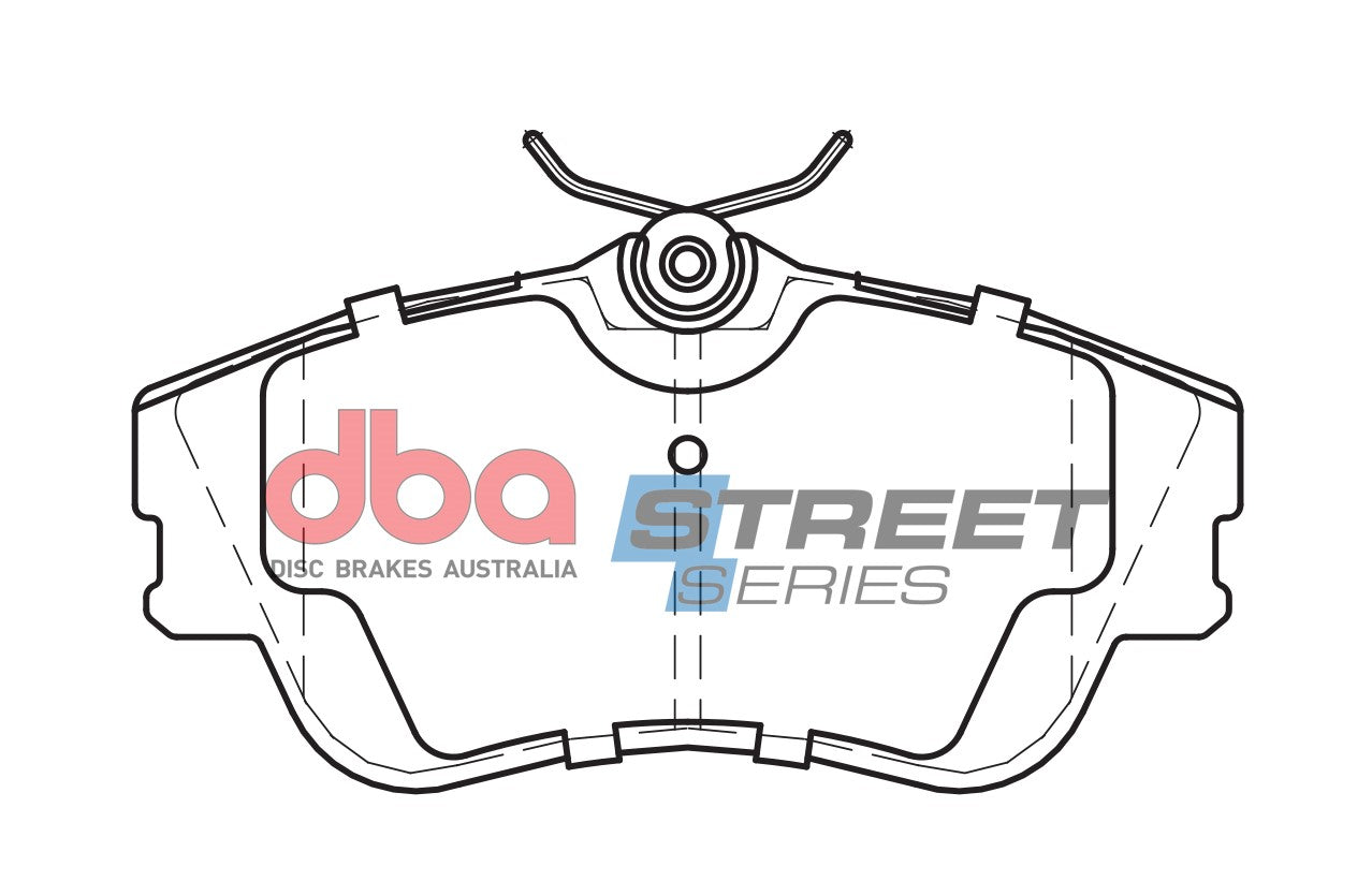 DBA Brake Pads Street Series Semi-metallic | Front Axle — BP OPREMA I SERVIS d.o.o.