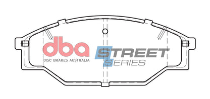 DBA Brake Pads Street Series Ceramic | Front Axle — BP OPREMA I SERVIS d.o.o.
