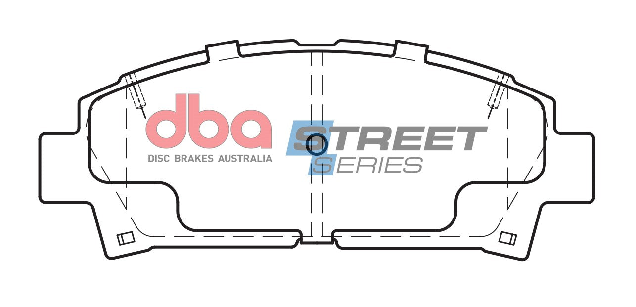 DBA Brake Pads Street Series Ceramic | Front Axle — BP OPREMA I SERVIS d.o.o.