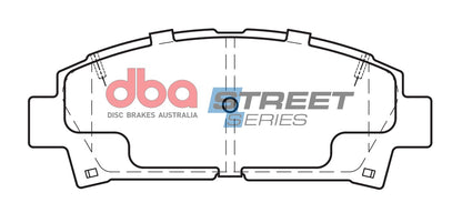 DBA Brake Pads Street Series Ceramic | Front Axle — BP OPREMA I SERVIS d.o.o.