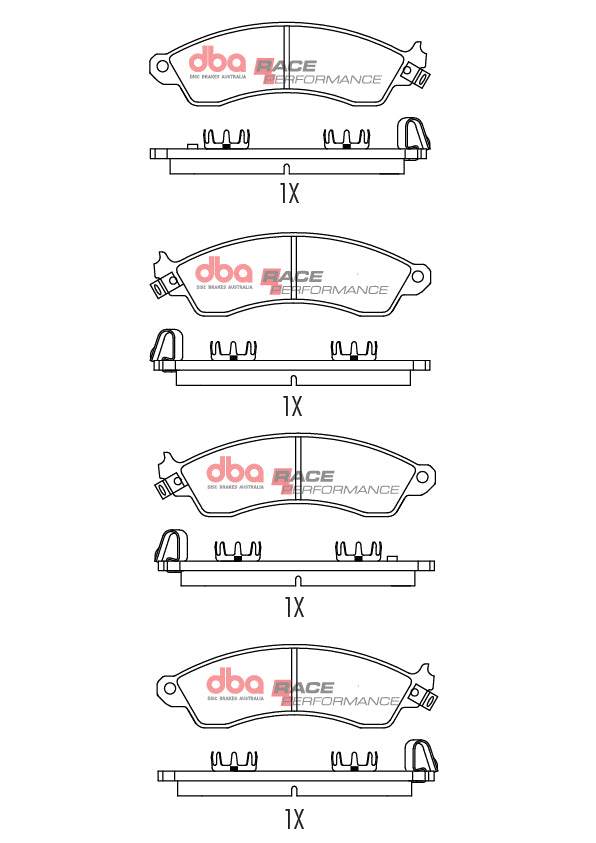 DBA Brake Pads Race Performance — BP OPREMA I SERVIS d.o.o.