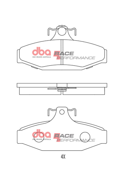 DBA Brake Pads Race Performance — BP OPREMA I SERVIS d.o.o.