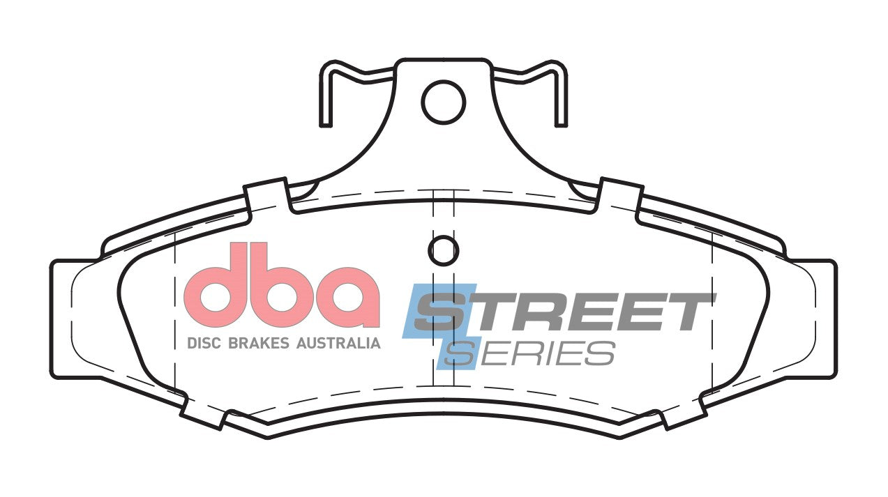 DBA Brake Pads Street Series Ceramic | Rear Axle — BP OPREMA I SERVIS d.o.o.