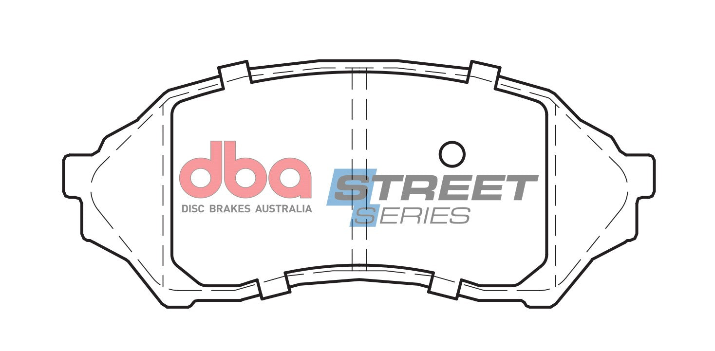DBA Brake Pads Street Series Ceramic | Front Axle — BP OPREMA I SERVIS d.o.o.