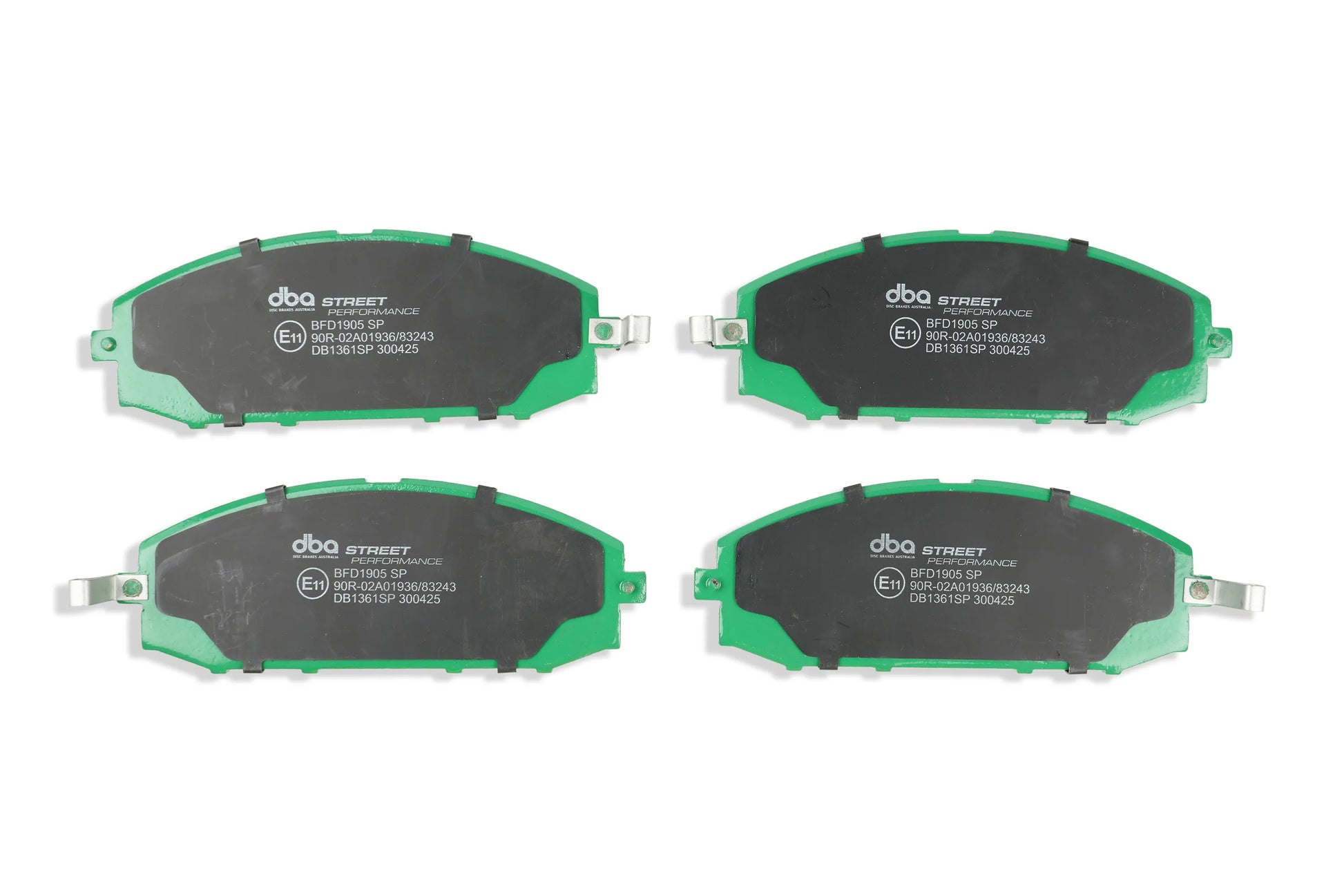 DBA Brake Kit - Street Series X-GOLD & Street Performance Brake Pads (2x DBA625X + DB1361SP) — BP OPREMA I SERVIS d.o.o.