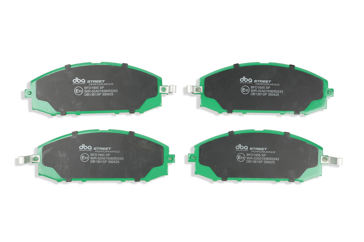 DBA Brake Kit - Street Series T2 Slotted & Street Performance Brake Pads (2x DBA625S + DB1361SP) — BP OPREMA I SERVIS d.o.o.