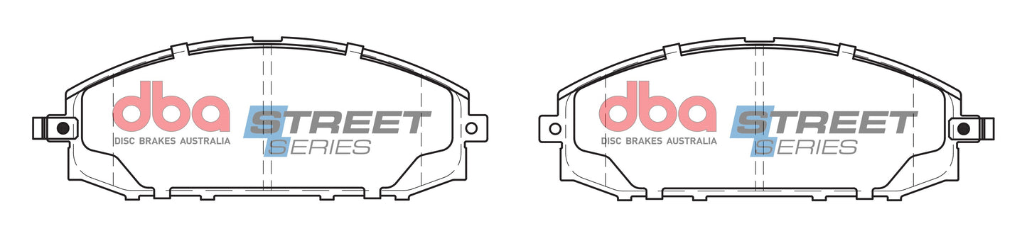 DBA Brake Pads Street Series Ceramic | Front Axle — BP OPREMA I SERVIS d.o.o.