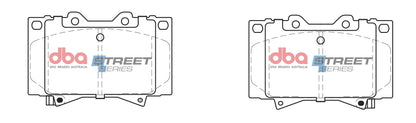 DBA Brake Pads Street Series Semi-metallic | Front Axle — BP OPREMA I SERVIS d.o.o.