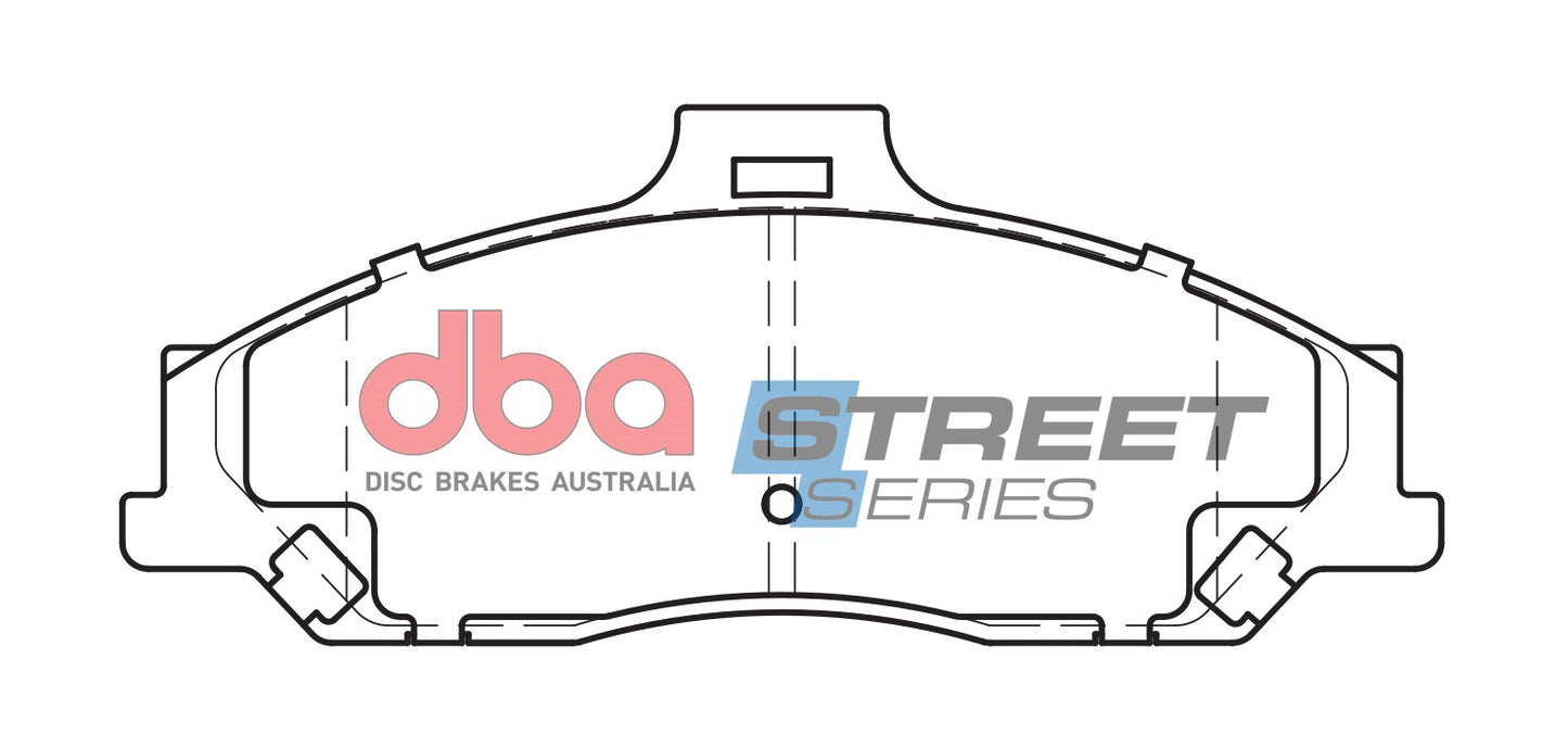 DBA Brake Pads Street Series Ceramic | Front Axle — BP OPREMA I SERVIS d.o.o.