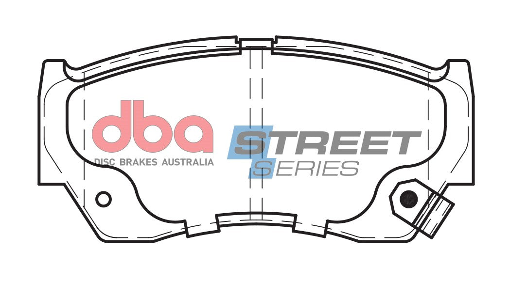DBA Brake Pads Street Series Ceramic | Front Axle — BP OPREMA I SERVIS d.o.o.