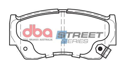 DBA Brake Pads Street Series Ceramic | Front Axle — BP OPREMA I SERVIS d.o.o.