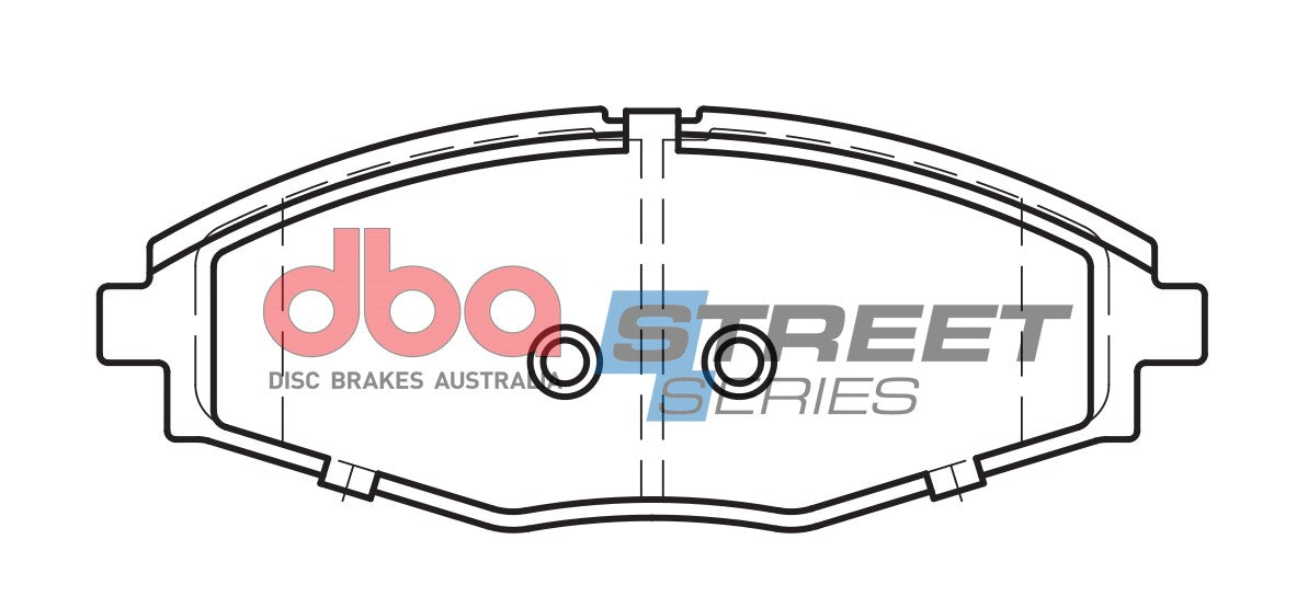 DBA Brake Pads Street Series Ceramic | Front Axle — BP OPREMA I SERVIS d.o.o.