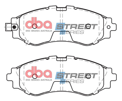 DBA Brake Pads Street Series Ceramic | Front Axle — BP OPREMA I SERVIS d.o.o.