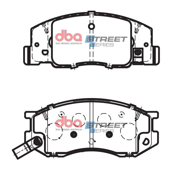 DBA Brake Pads Street Series Ceramic | Front Axle — BP OPREMA I SERVIS d.o.o.