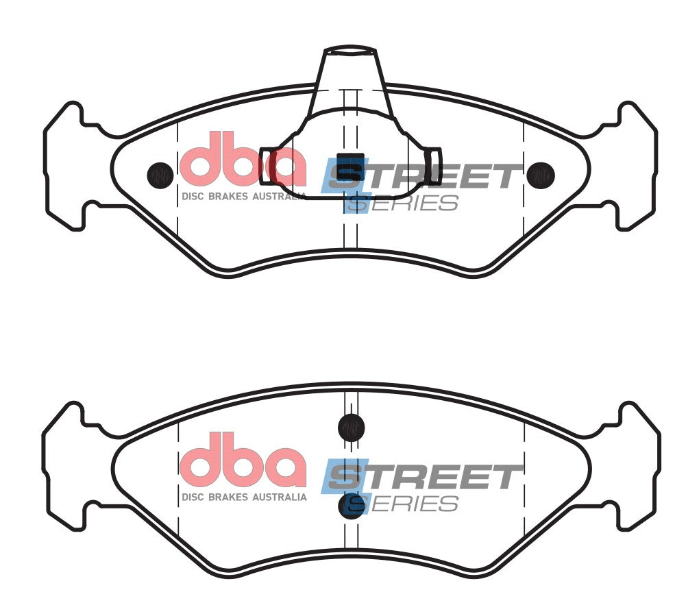 DBA Brake Pads Street Series Ceramic | Front Axle — BP OPREMA I SERVIS d.o.o.
