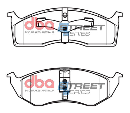 DBA Brake Pads Street Series Semi-metallic | Front Axle — BP OPREMA I SERVIS d.o.o.