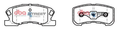 DBA Brake Pads Street Series Ceramic | Front Axle — BP OPREMA I SERVIS d.o.o.