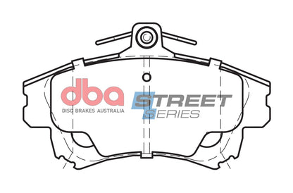 DBA Brake Pads Street Series Ceramic | Front Axle — BP OPREMA I SERVIS d.o.o.