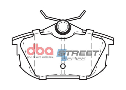 DBA Brake Pads Street Series Ceramic | Rear Axle — BP OPREMA I SERVIS d.o.o.