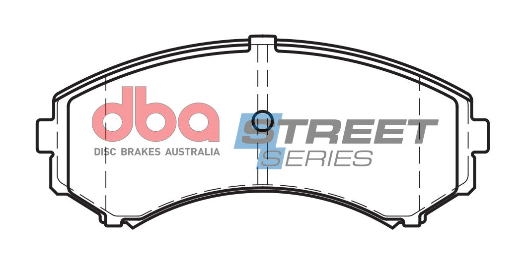 DBA Brake Pads Street Series Ceramic | Front Axle — BP OPREMA I SERVIS d.o.o.