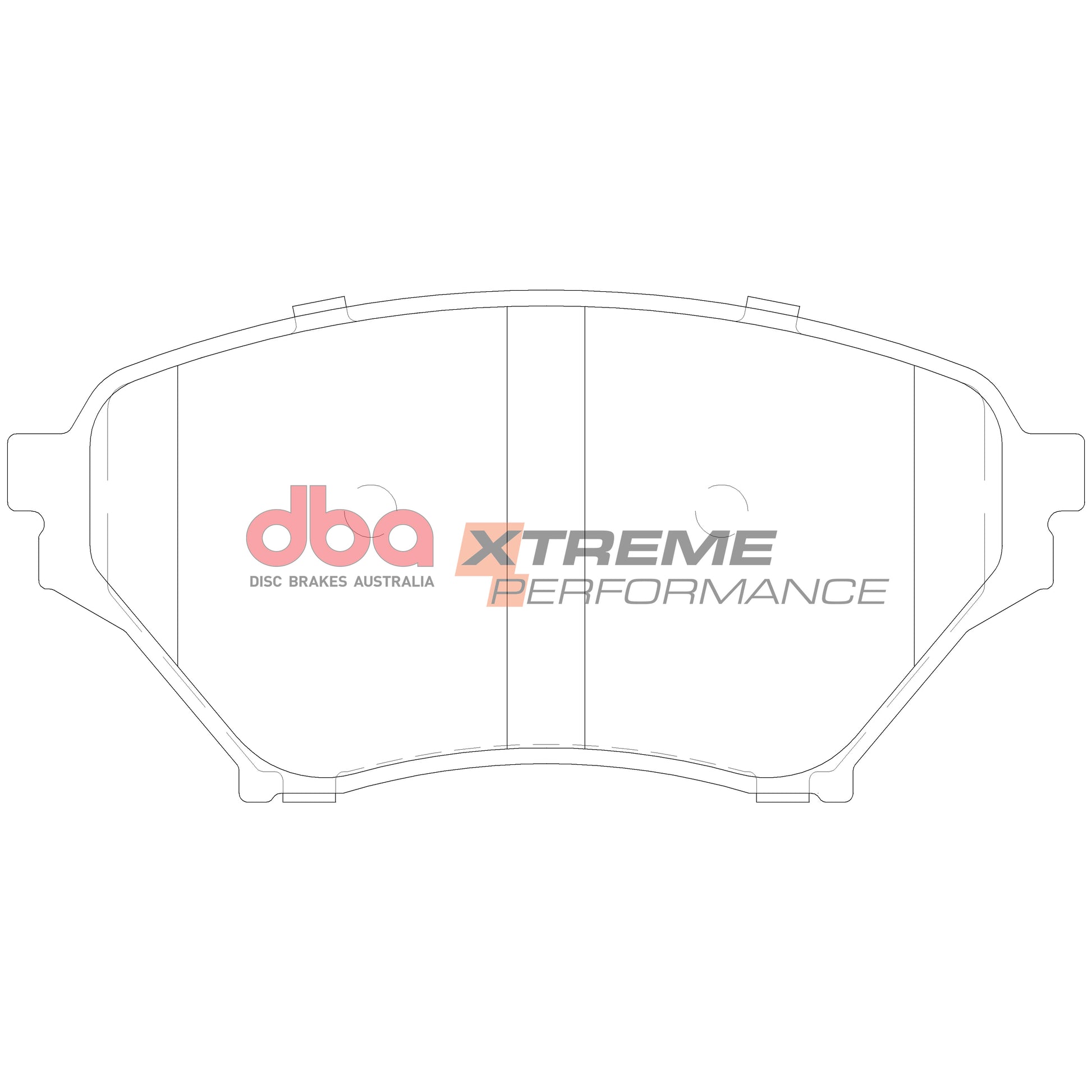 DBA Brake Kit - 4000 Series T3 Slotted & Xtreme Performance Brake Pads (2x DBA4545S + DB1386XP) — BP OPREMA I SERVIS d.o.o.