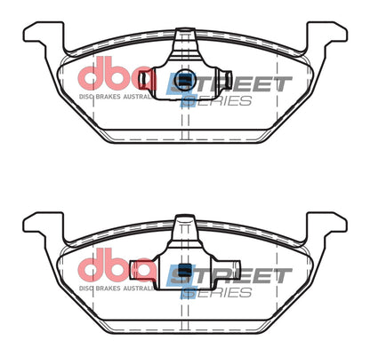 DBA Brake Pads Street Series Ceramic | Front Axle — BP OPREMA I SERVIS d.o.o.