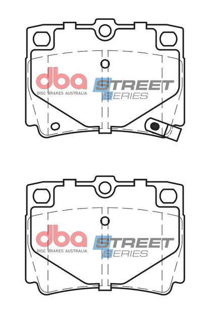DBA Brake Pads Street Series Ceramic | Rear Axle — BP OPREMA I SERVIS d.o.o.