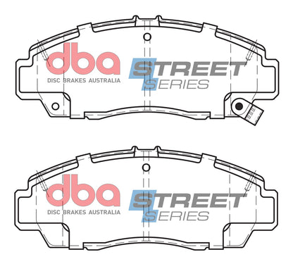 DBA Brake Pads Street Series Ceramic | Front Axle — BP OPREMA I SERVIS d.o.o.