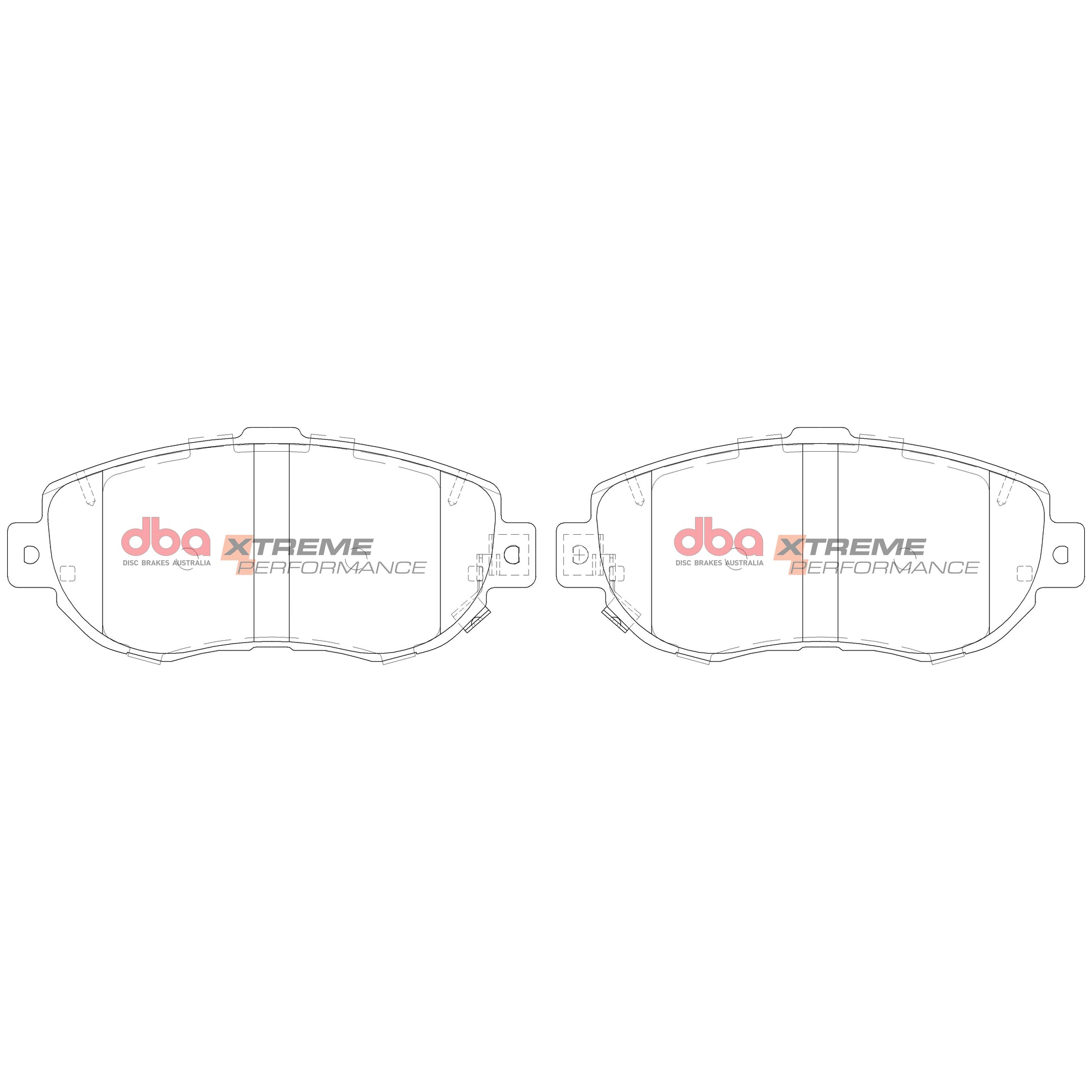 DBA Brake Pads Xtreme Performance | Front Axle — BP OPREMA I SERVIS d.o.o.