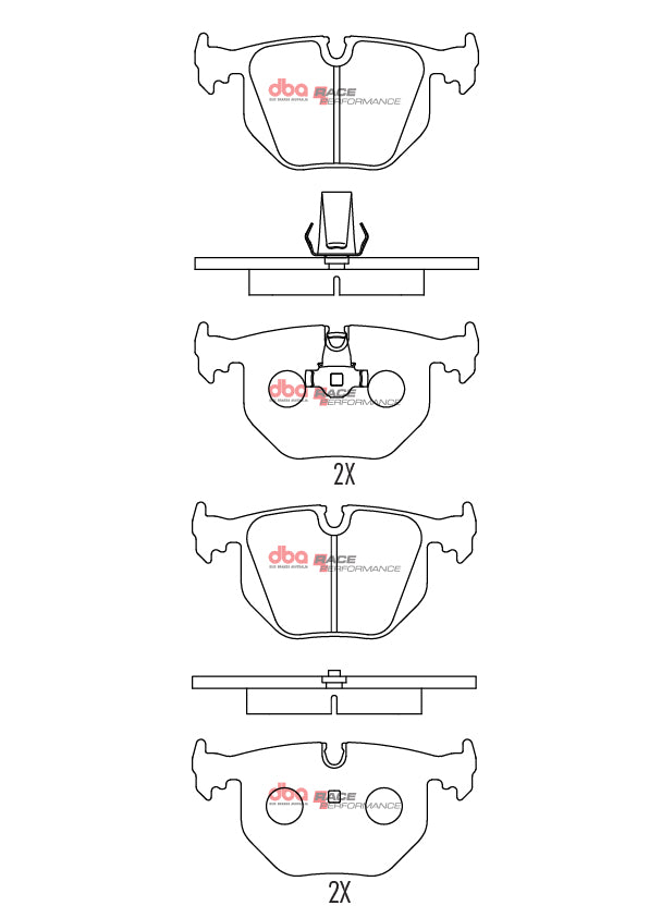 DBA Brake Pads Race Performance — BP OPREMA I SERVIS d.o.o.