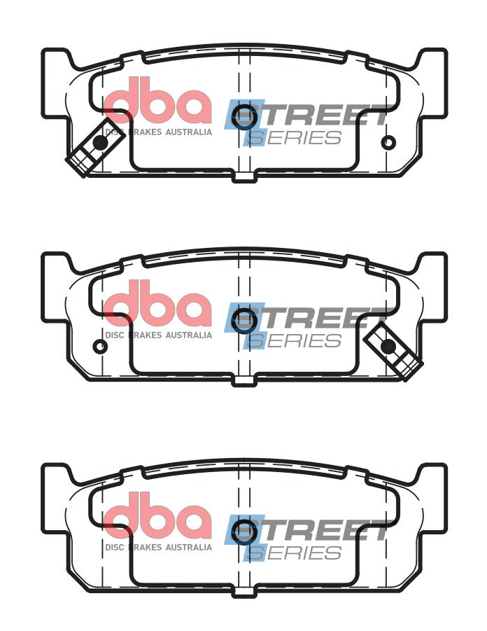 DBA Brake Pads Street Series Ceramic | Rear Axle — BP OPREMA I SERVIS d.o.o.