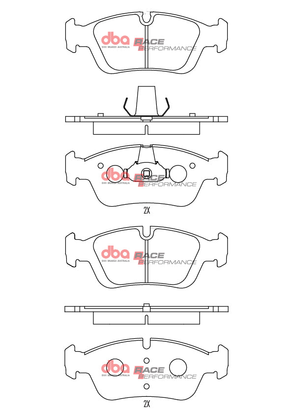DBA Brake Pads Race Performance — BP OPREMA I SERVIS d.o.o.