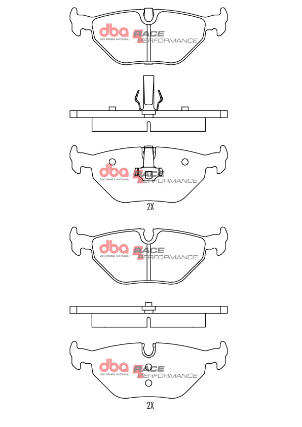 DBA Brake Pads Race Performance — BP OPREMA I SERVIS d.o.o.