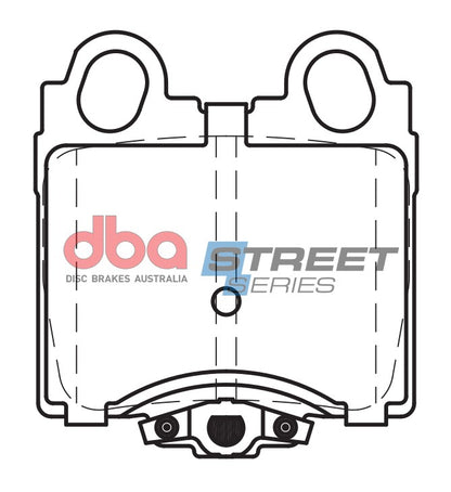 DBA Brake Pads Street Series Ceramic | Rear Axle — BP OPREMA I SERVIS d.o.o.