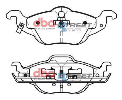 DBA Brake Pads Street Series Ceramic | Front Axle — BP OPREMA I SERVIS d.o.o.