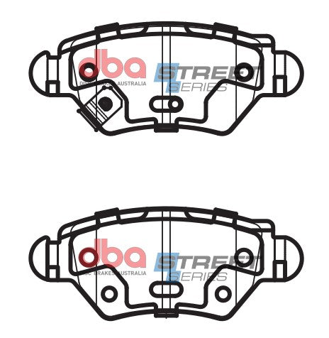 DBA Brake Pads Street Series Ceramic | Rear Axle — BP OPREMA I SERVIS d.o.o.