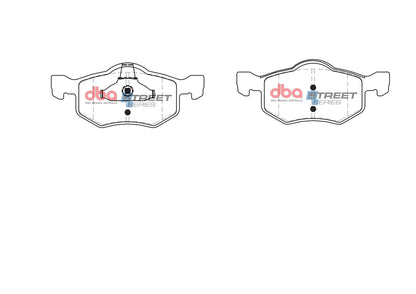 DBA Brake Pads Street Series Ceramic | Front Axle — BP OPREMA I SERVIS d.o.o.