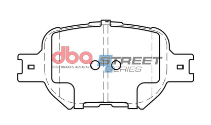 DBA Brake Pads Street Series Ceramic | Front Axle — BP OPREMA I SERVIS d.o.o.