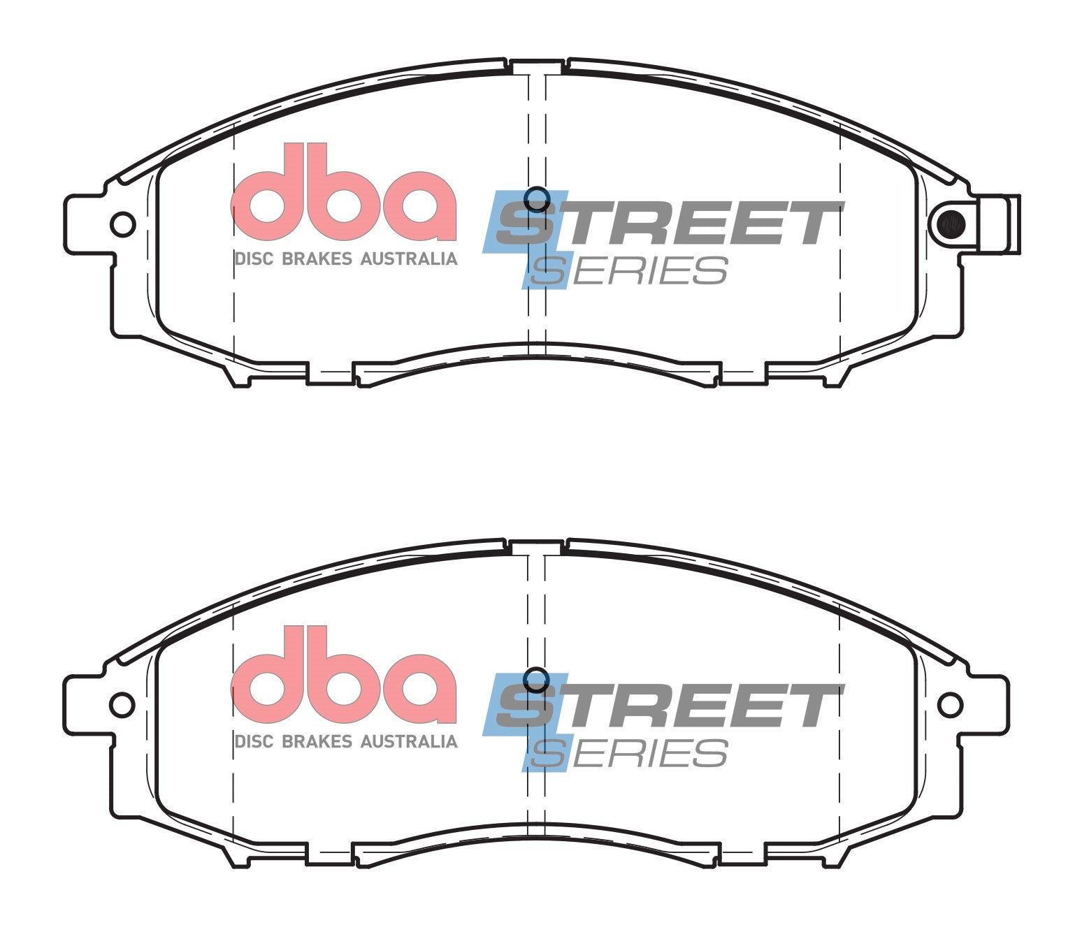 DBA Brake Pads Street Series Ceramic | Front Axle — BP OPREMA I SERVIS d.o.o.